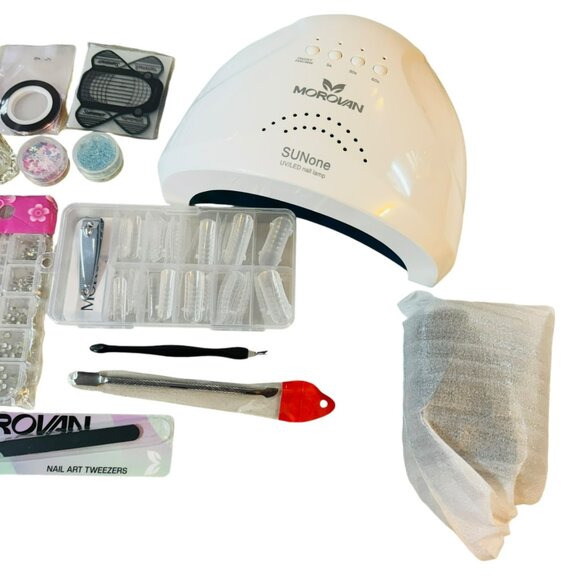 Morovan Professional Nail Art Kit With UV Lamp(gently Used) - Picture 5 of 10